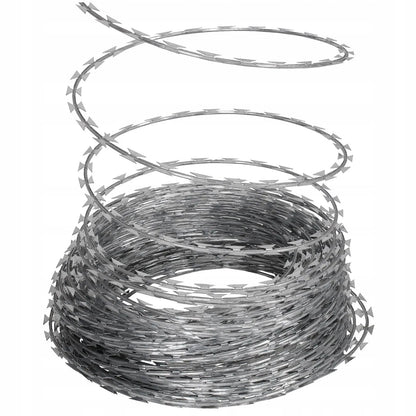 Drut kolczasty ocynkowany MFH 50 m x 30 mm