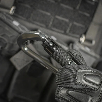 M-tac karabinek 10 cm z sprzęgającym key lock Bk