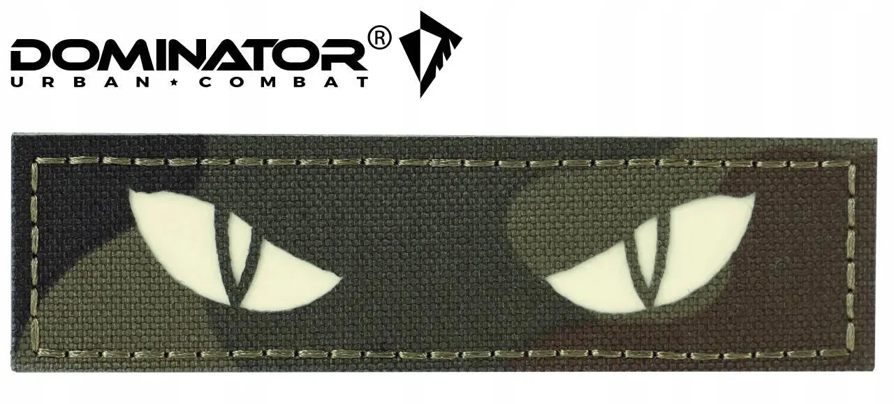 DOMINATOR Naszywka Morale Patch Cat Eyes WZ.93 fluorescencyjna