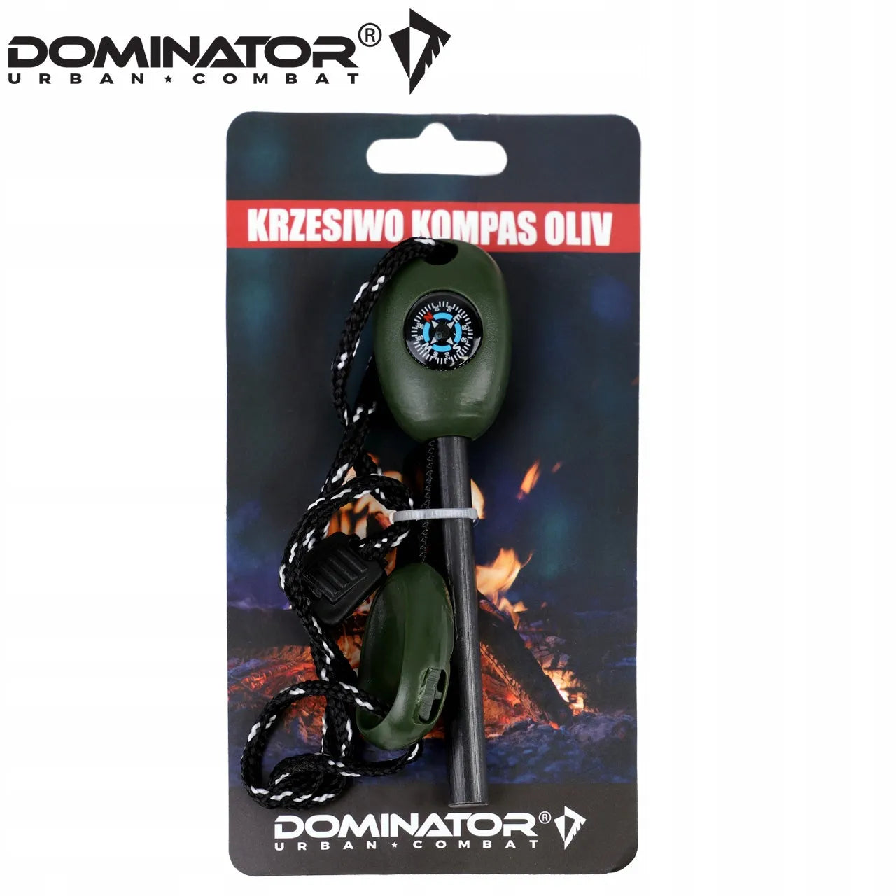 Krzesiwo magnezowe (amerykańskie) Dominator Krzesiwo Kompas