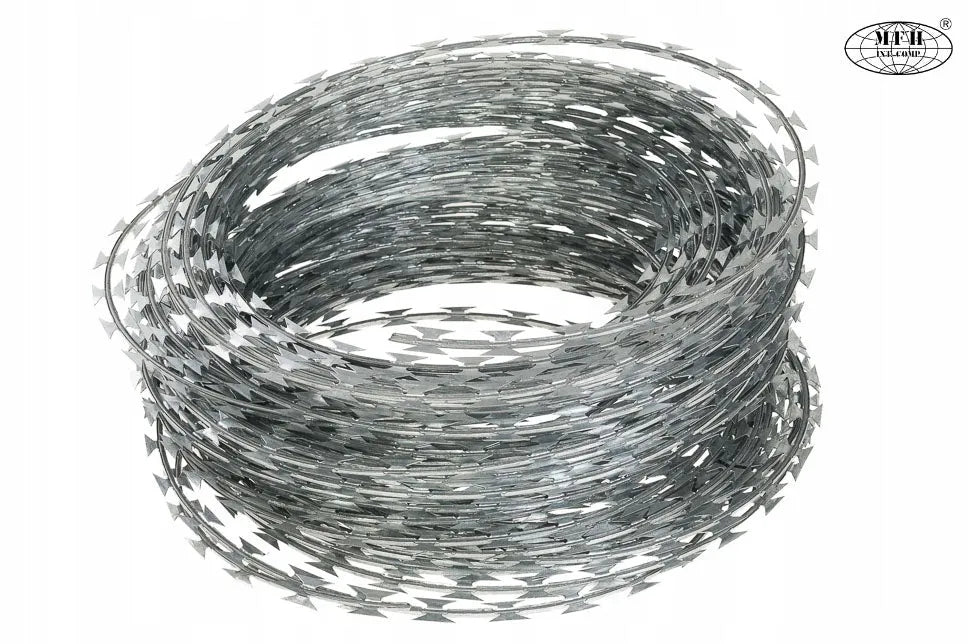 Drut kolczasty ocynkowany MFH 50 m x 30 mm