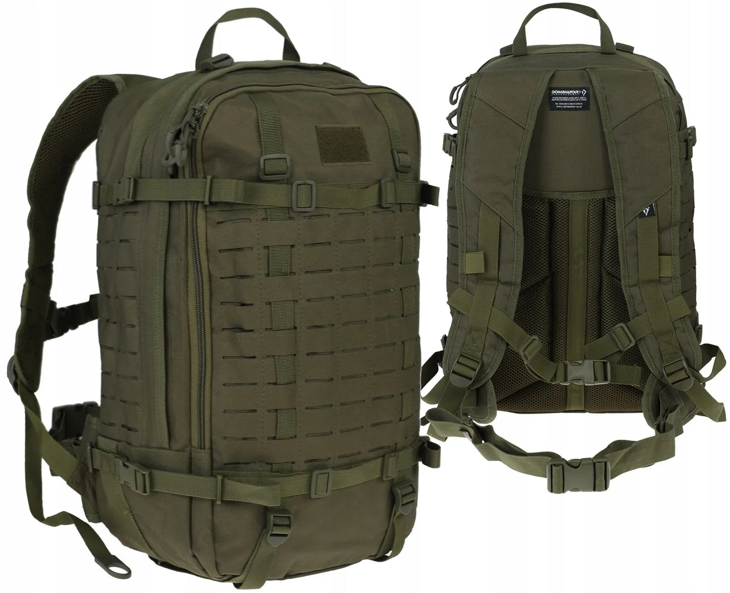 Dominator plecak WOJSKOWY Plecak Taktyczny DEFENDER Oliwkowy 45L