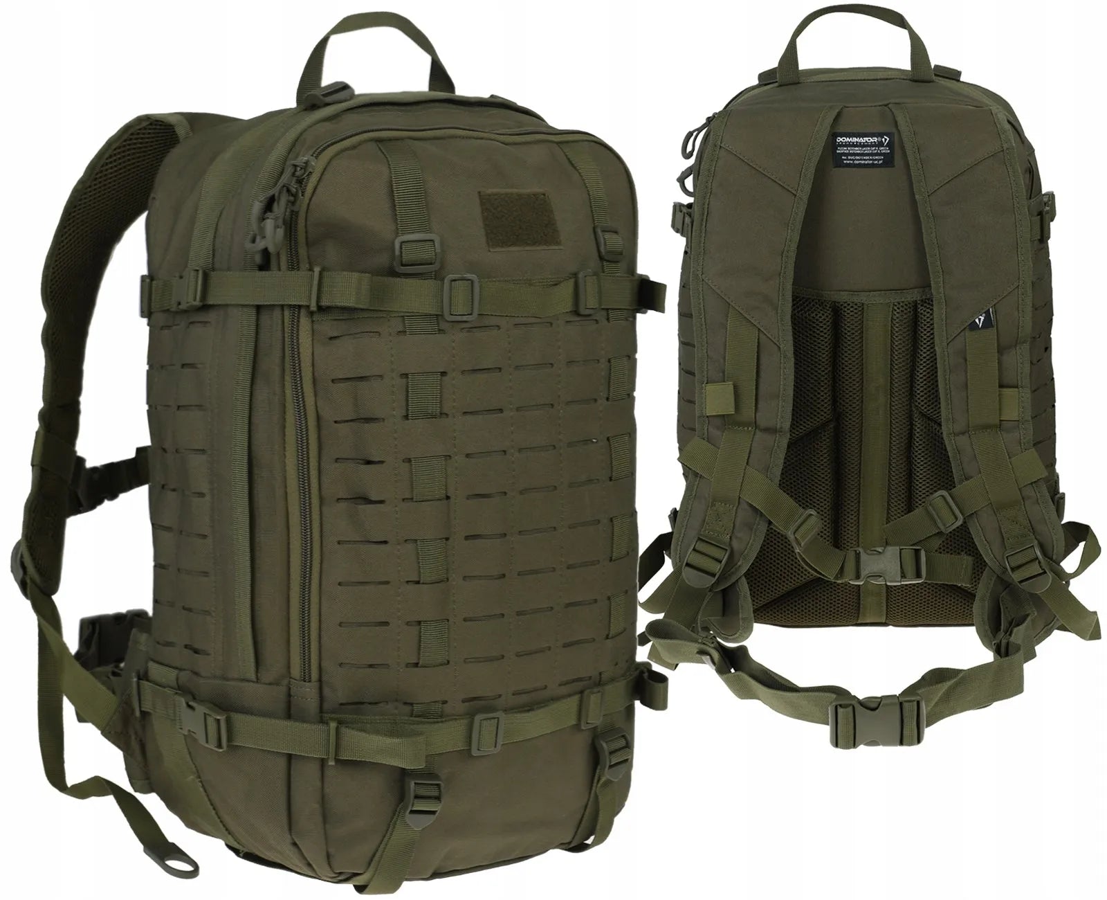 Dominator plecak WOJSKOWY Plecak Taktyczny DEFENDER Oliwkowy 45L