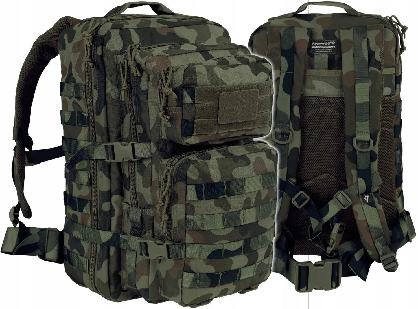 Plecak Dominator Warrior 36 l zielony