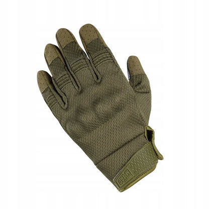 RĘKAWICE TAKTYCZNE WOJSKOWE OCHRONNE TOUCHSCREEN M-TAC A30 OLIVE L