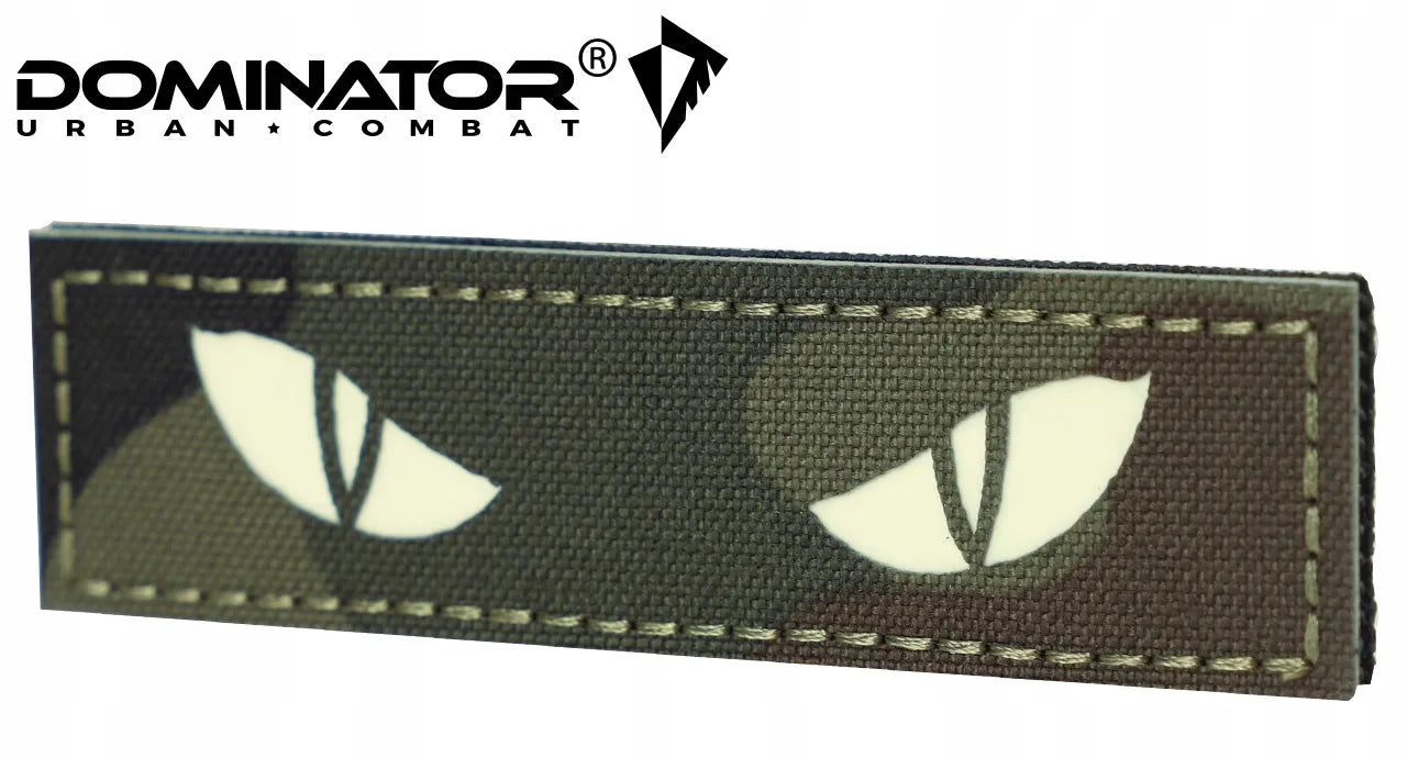 DOMINATOR Naszywka Morale Patch Cat Eyes WZ.93 fluorescencyjna