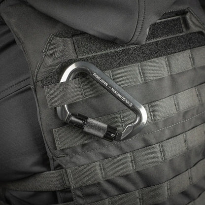 M-tac karabinek 10 cm z sprzęgającym key lock Bk