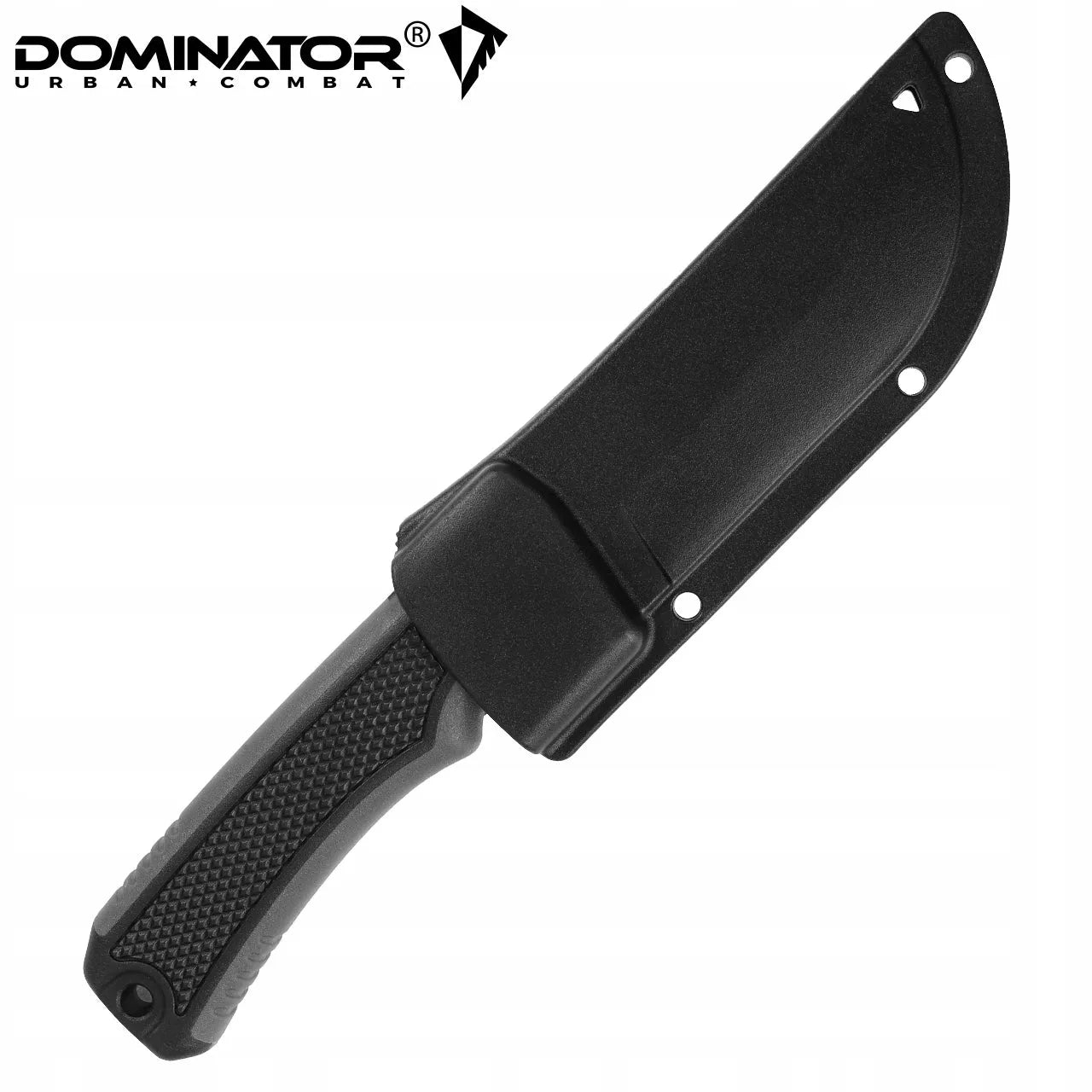 NÓŻ TAKTYCZNY WOJSKOWY MYŚLIWSKI FINKA TURYSTYCZNY SURVIVAL ETUI DOMINATOR