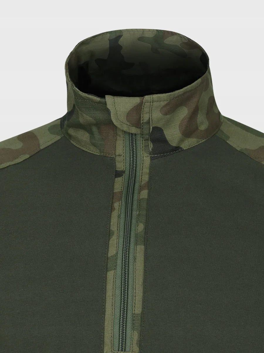 DOMINATOR BLUZA TAKTYCZNA WOJSKOWA COMBAT SHIRT KAMUFLAŻ MORO WZ.93 + FLAGI