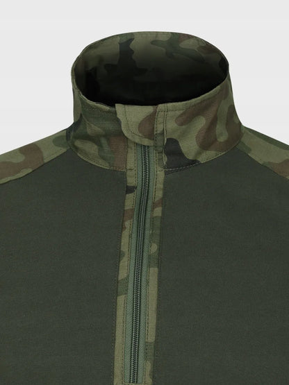 DOMINATOR BLUZA TAKTYCZNA WOJSKOWA COMBAT SHIRT KAMUFLAŻ MORO WZ.93 + FLAGI